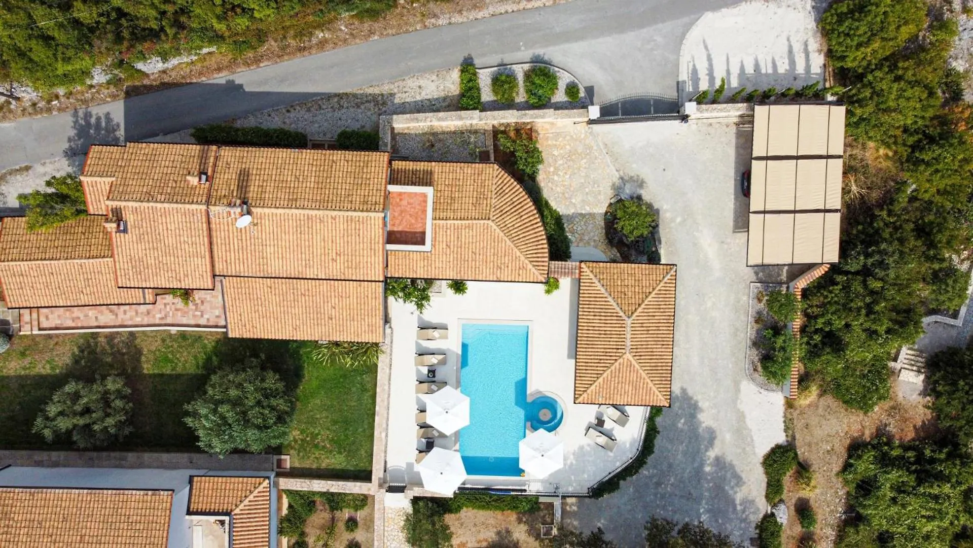 Villa Vlacich With Sea View Trgetari Croatia