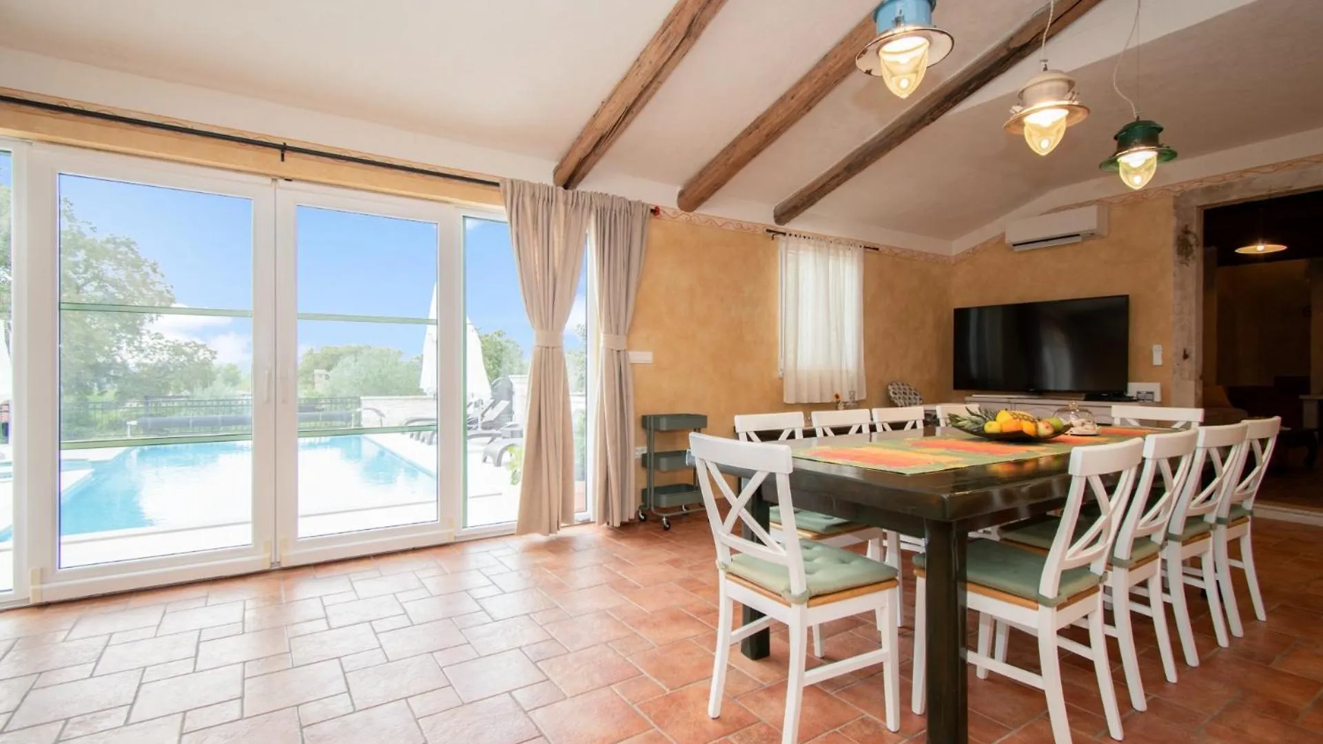Villa Vlacich With Sea View Trgetari Croatia