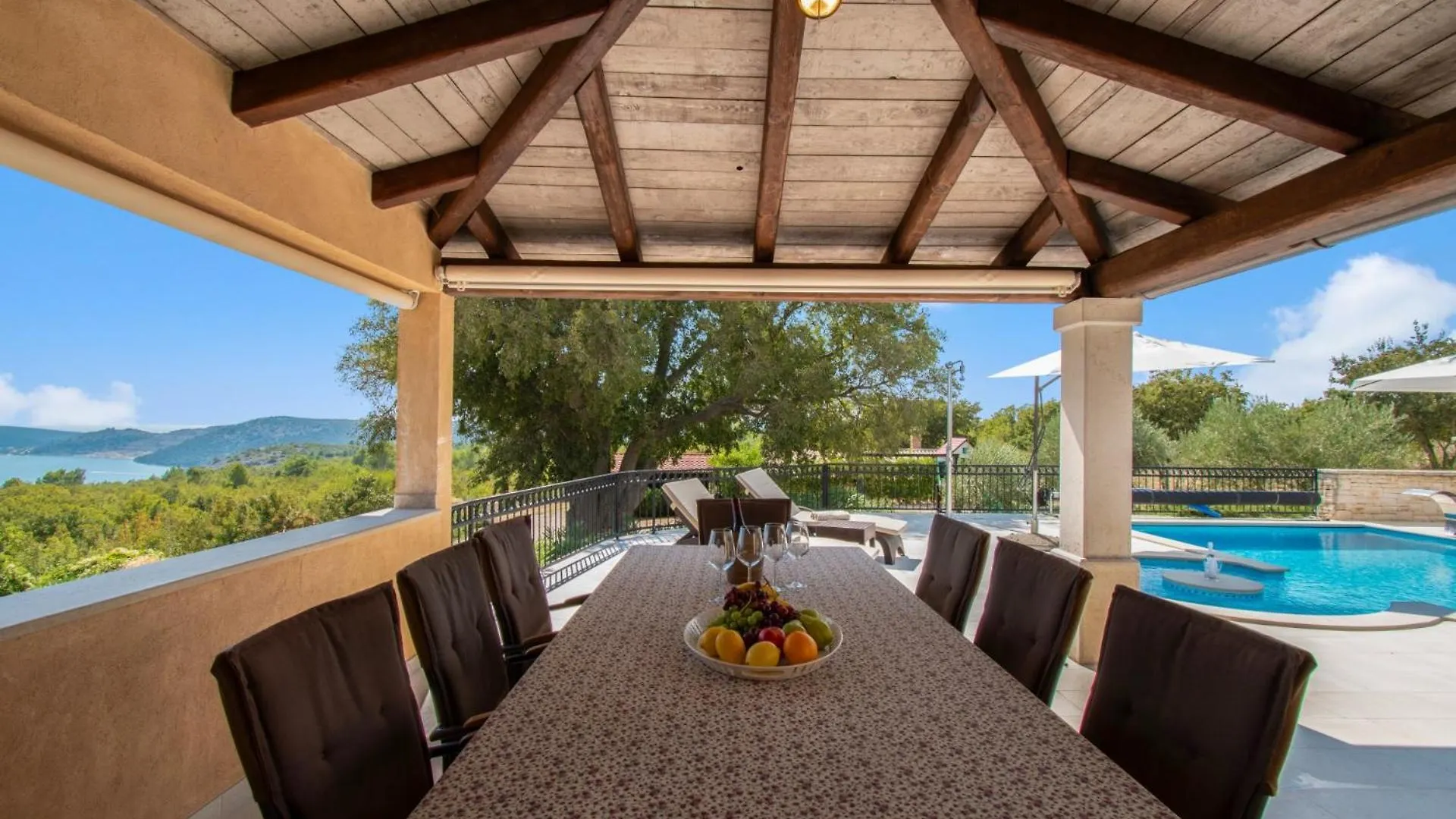 Villa Vlacich With Sea View Trgetari