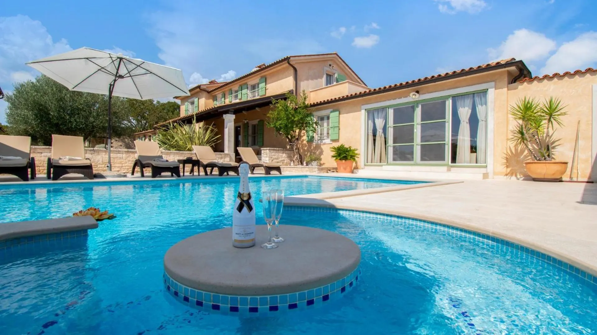 Villa Vlacich With Sea View Trgetari Croacia